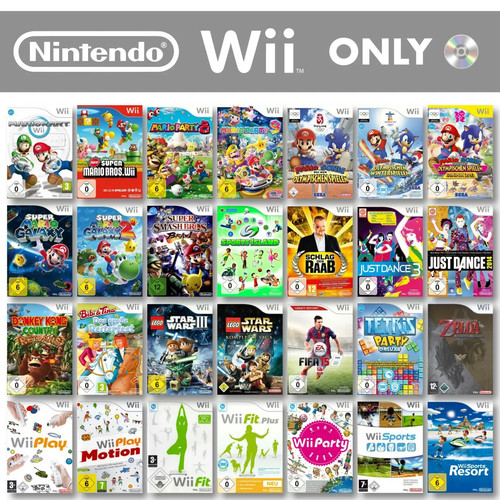 Nintendo wii gioco scelta - nintendo,
