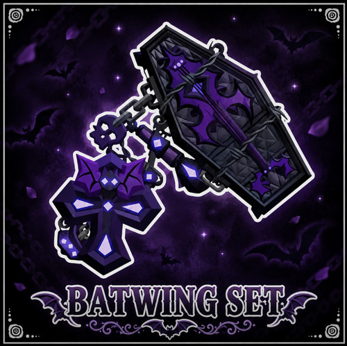 Set batwing basher - set,