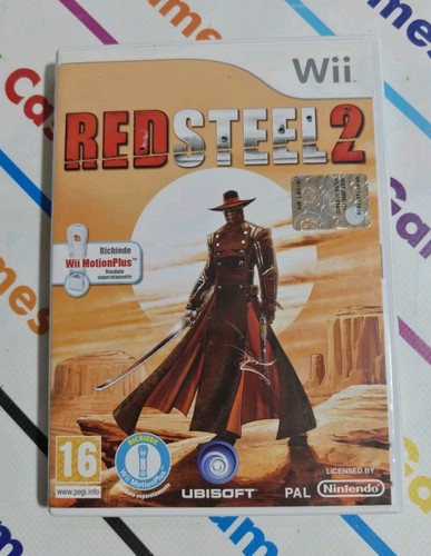 Nintendo wii red steel pal - wii,