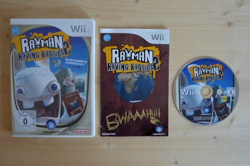 Wii rayman raving rabbids - wii,
