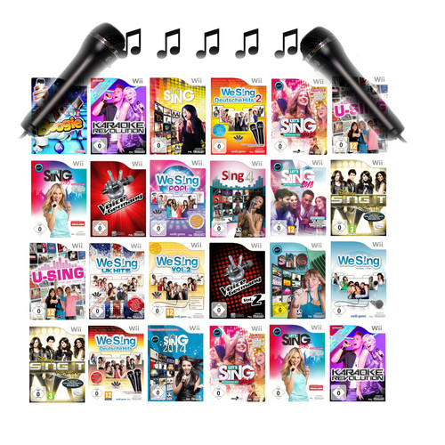 Nintendo wii karaoke sing - nintendo, we