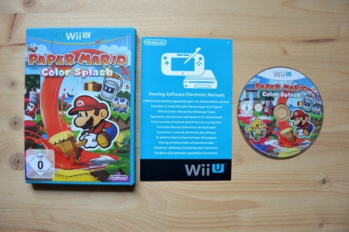 Wii paper mario color - mario,